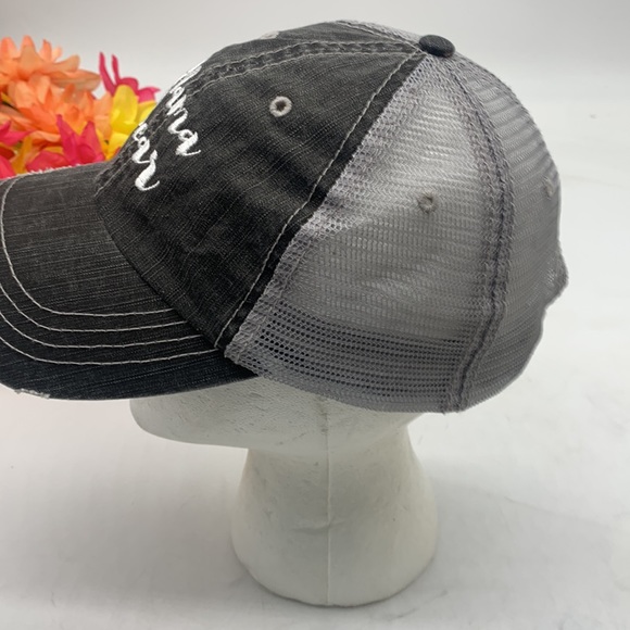 Mama Bear Distressed Baseball Trucker Cap Adjustable HT5026 - Picture 3 of 7